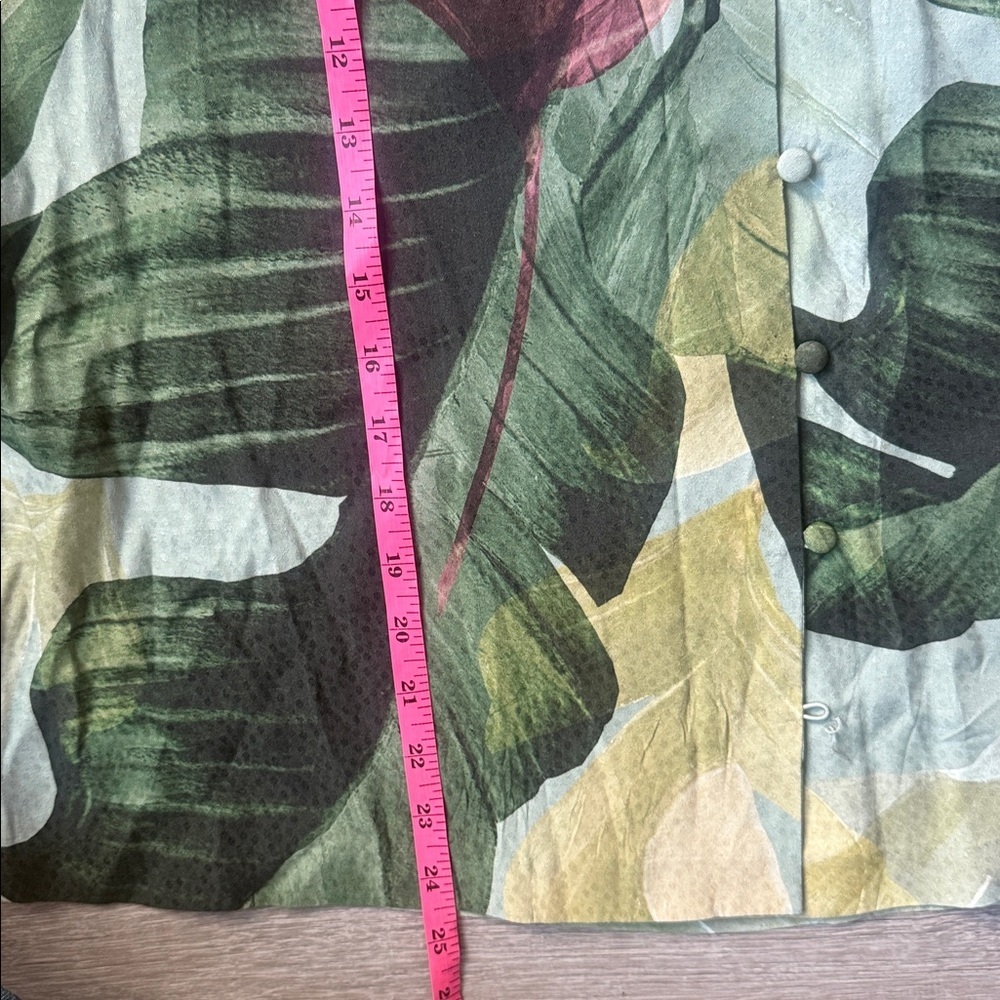 Ted Baker Emilee Leaf Print Top - Picture 15 of 15
